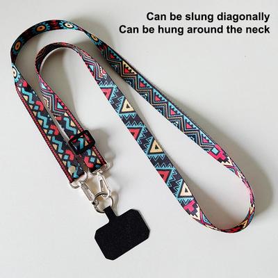 Kreativität Handy-Lanyard Verlustsicher Lange Crossbody-Halsbänder Verstellbares Kamera-Hängeseil Für iPhone Huawei Xiaomi Samsung