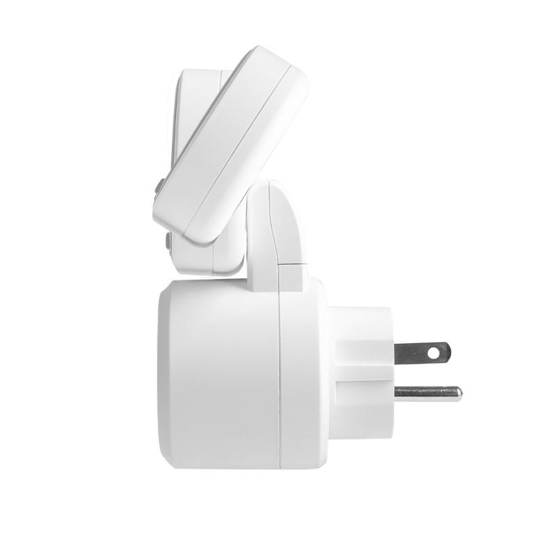 Adjustable Display Electricity Monitor Sockets US Compatible Featuring Smarted Billing and Energy Consumption Trackings