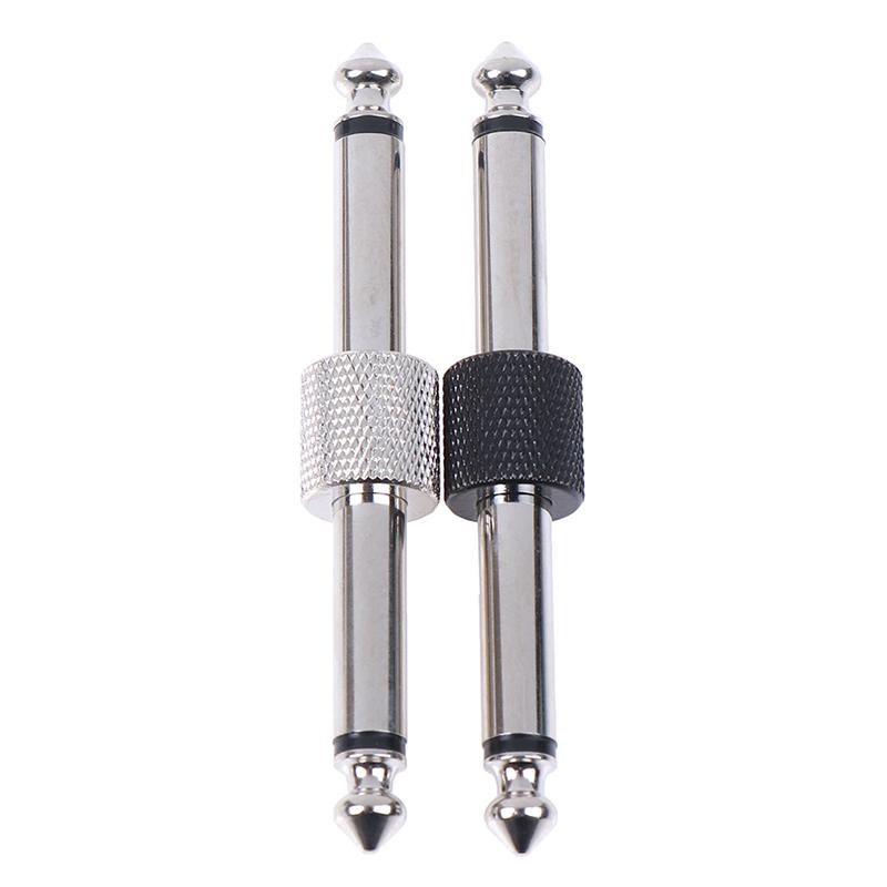 6.35 Mm Guitar Effects Pedal Connector Coulper Jack Interface Cable Adaptor