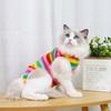 1Pcs Breathable Dog Cats Jumpsuit Pet Supplies  Cartoon Cat Sterilisation Clothes Print Anti-Scratch Pet Surgery Suit