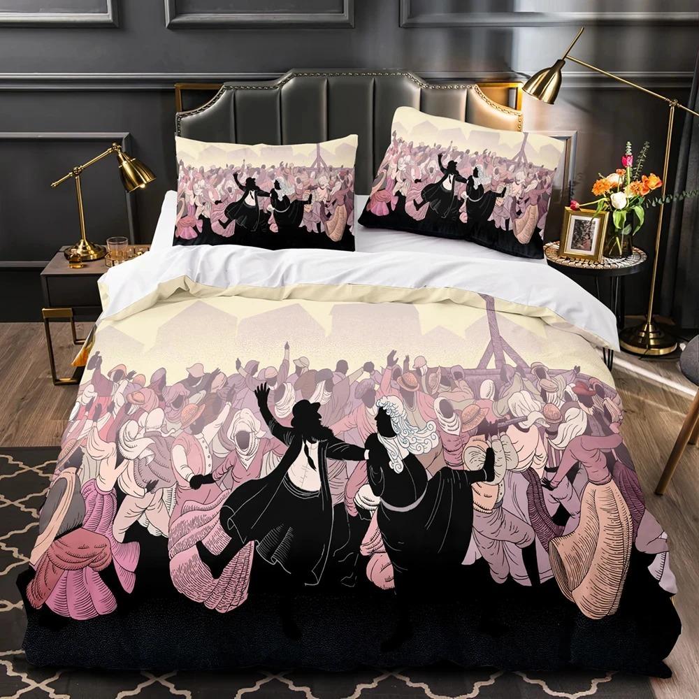 3D Print Black Fairy Comfortable Duvet Quilt Cover Pillowcase Bedding Set Children Bedroom Decoration Home Textile