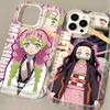 Etui do telefonu Anime Demon Slayer Przezroczyste Miękkie Etui na Telefon Samsung Galaxy S25 S24 Ultra S23 S22 Plus S21 S20 FE A15 A35 A55 A54 5G Pokrowiec