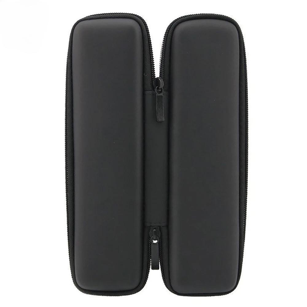 Schwarzes Hartschalen-Etui Halter Schützende Tragetasche Aufbewahrungsbehälter Zubehör Schreibwaren