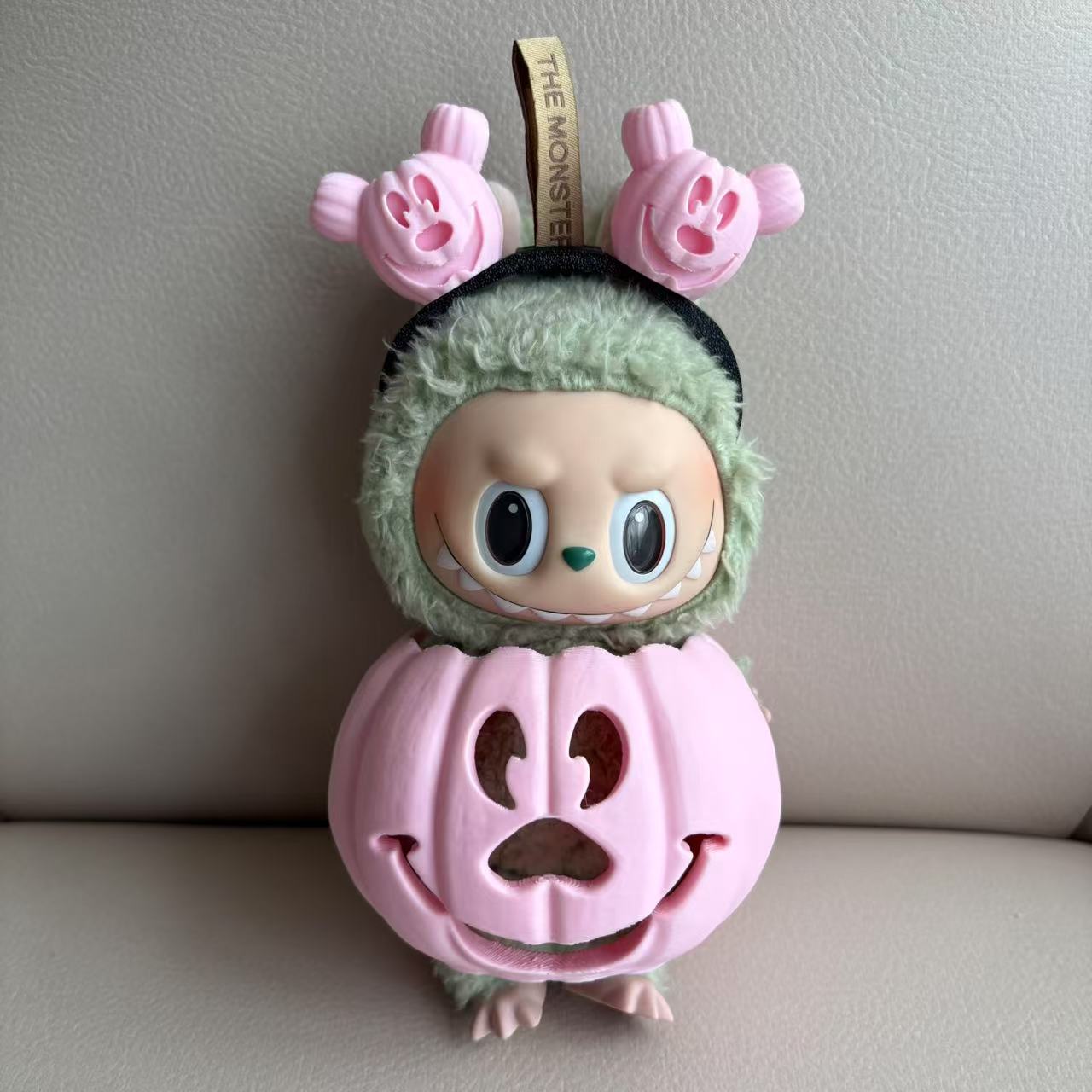 

Одежда для Labubu на Хэллоуин, градиентный красочный костюм тыквы, набор для фигурки поколения 1.0 3.0, коллекционный декор, косплей Labubu style7