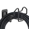50kg Garden Hose Hanger Wall-Mounted Hose Rack Hose Wall Mount For Outside Wall Load-Bearing Garage Hook For Shop Patio Yard