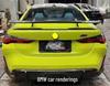 Universal Car Rear Spoiler: MP Style Anti-collision Fashion Decoration for Trunk