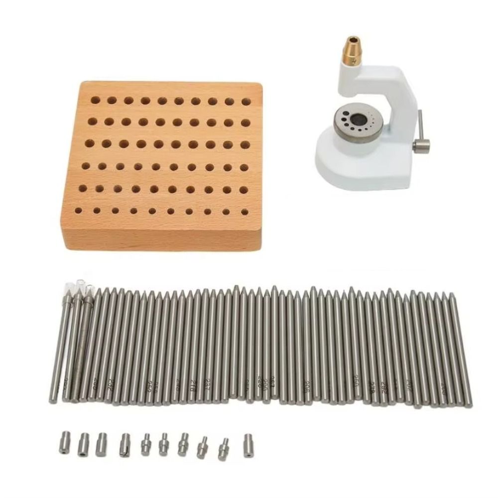 Precision Jewelling Punching Kit Ergonomic Watch Tool Set Watch Repair Staking Tool Watchmaker
