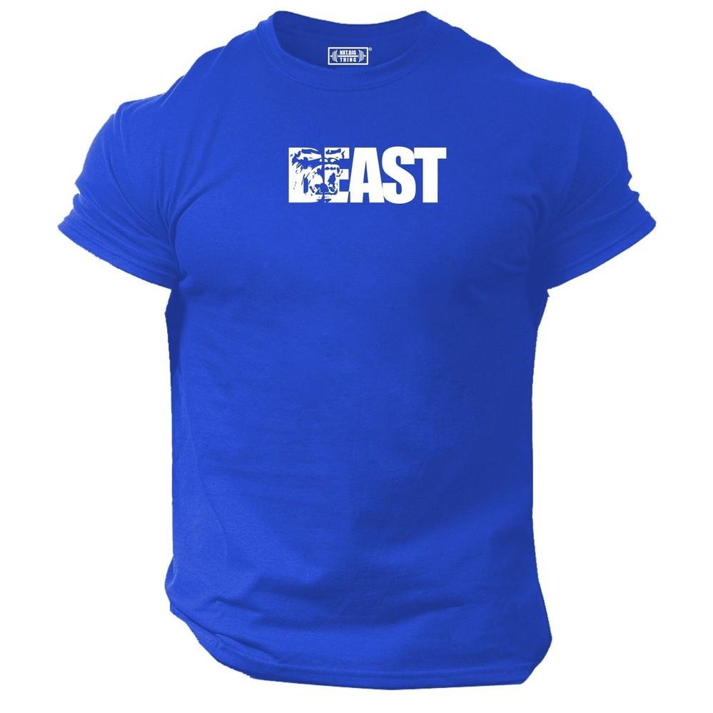 Beast T Shirt Gym Clothing Bodybuilding Training Workout Boxing Gorilla Mma Top
