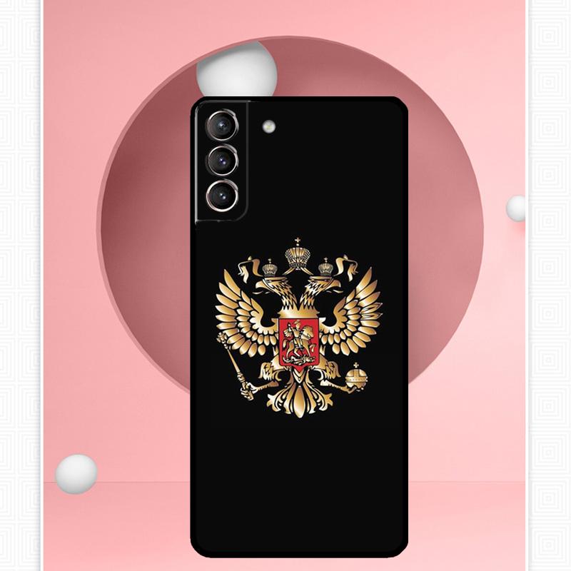 Russia Russian Flag Case For Samsung Galaxy S25 Ultra S25 FE S20 S21 S22 S23 Plus S9 S10 S24 Ultra Cover Funda