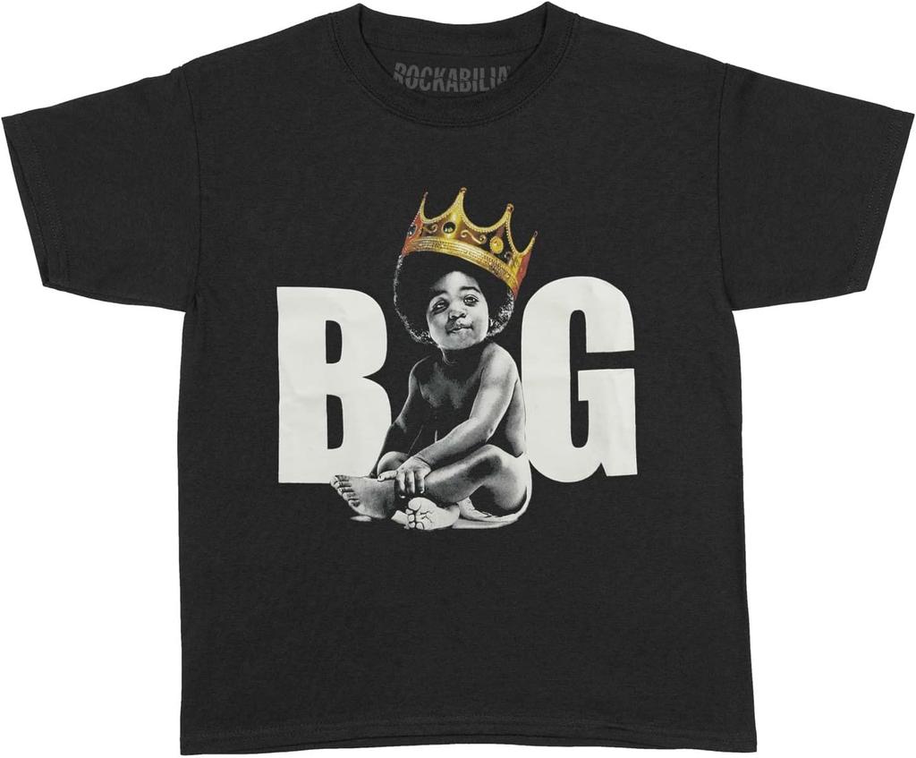 Maglietta Classica Unisex-Bambino The Notorious B.I.G