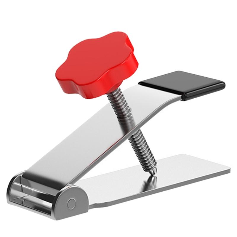 

Adjustable Tile Lifter Tile Height Regulator DIY Projects Steel Strengthened Bracket Tile Height Adjuster Device красный