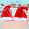 Comfortable Red Short Plush Santa Hat For Children And Adults Perfect For Holiday Celebrations