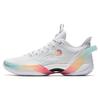 Three Point Rain1.0 Basketball Shoes Men's Low Top White/Orange 912321102S-2
