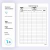 Customizable Equipment Maintenance & Operation Logbook for Workshop Machines