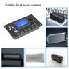 Placa decodificadora de reproductor MP3 de 12 V CC con Bluetooth 5.0, USB, TF, BT, FM, módulo de reproductor de música MP3 con pantalla LCD, reproductor de audio digital