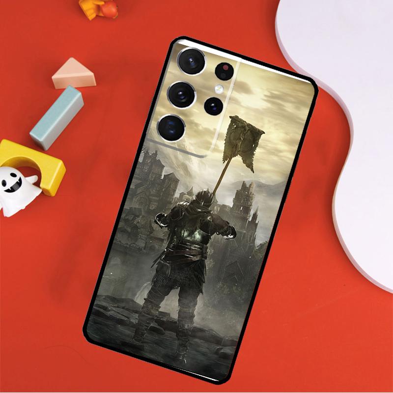 Dark Souls Case For Samsung Galaxy S23 S22 Ultra S8 S9 S10 Plus Note 10 20 Ultra S20 S21 FE Phone Cover