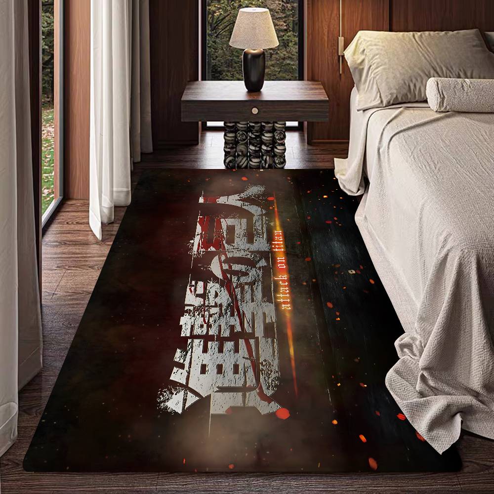 A-Attack On Titan Entrance Door Mat Nordic Style Home Doormat Bathroom-Toilet Mats Bedroom Hotel Decor Mat