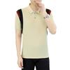 Summer T-Shirt Polo Top Lapel Collar Casual Top