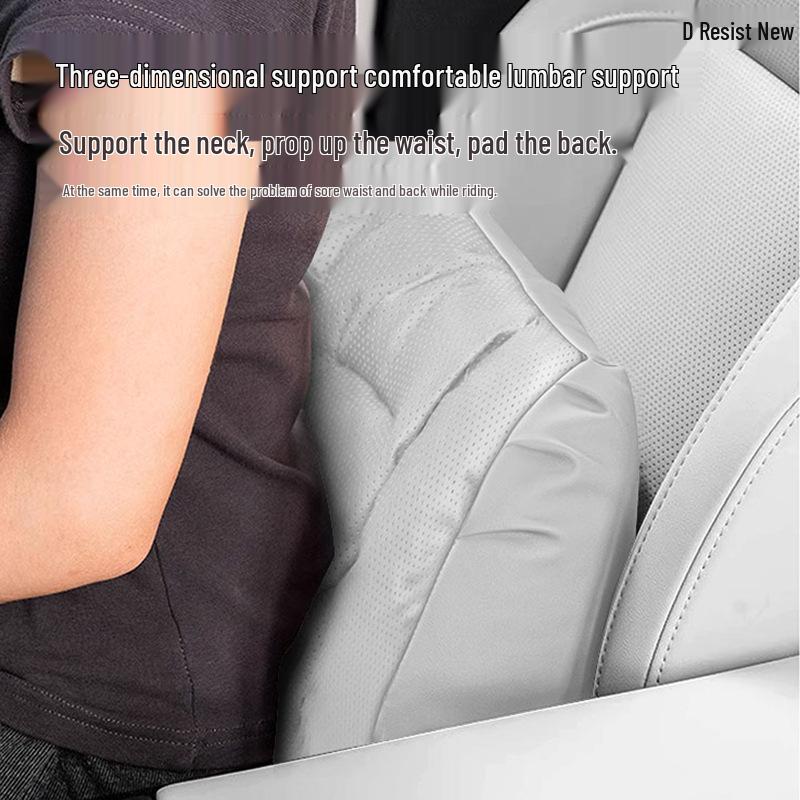 Xiaopeng Car Headrest Neck Pillow: Nappa Leather Support for X9P7+/G7/G6/G9/MONAM03.