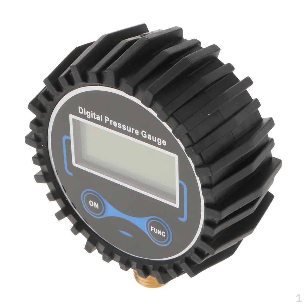 

Digital Tire Inflator With Pressure , 200 PSI Air Chuck And Compressor Accessories LED Backlit