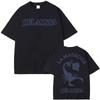 Rapper Delaossa La Madruga Tour Merch T-shirts Men Women High Street Fashion Hip Hop T Shirt Oversized Short Sleeve T-shirt
