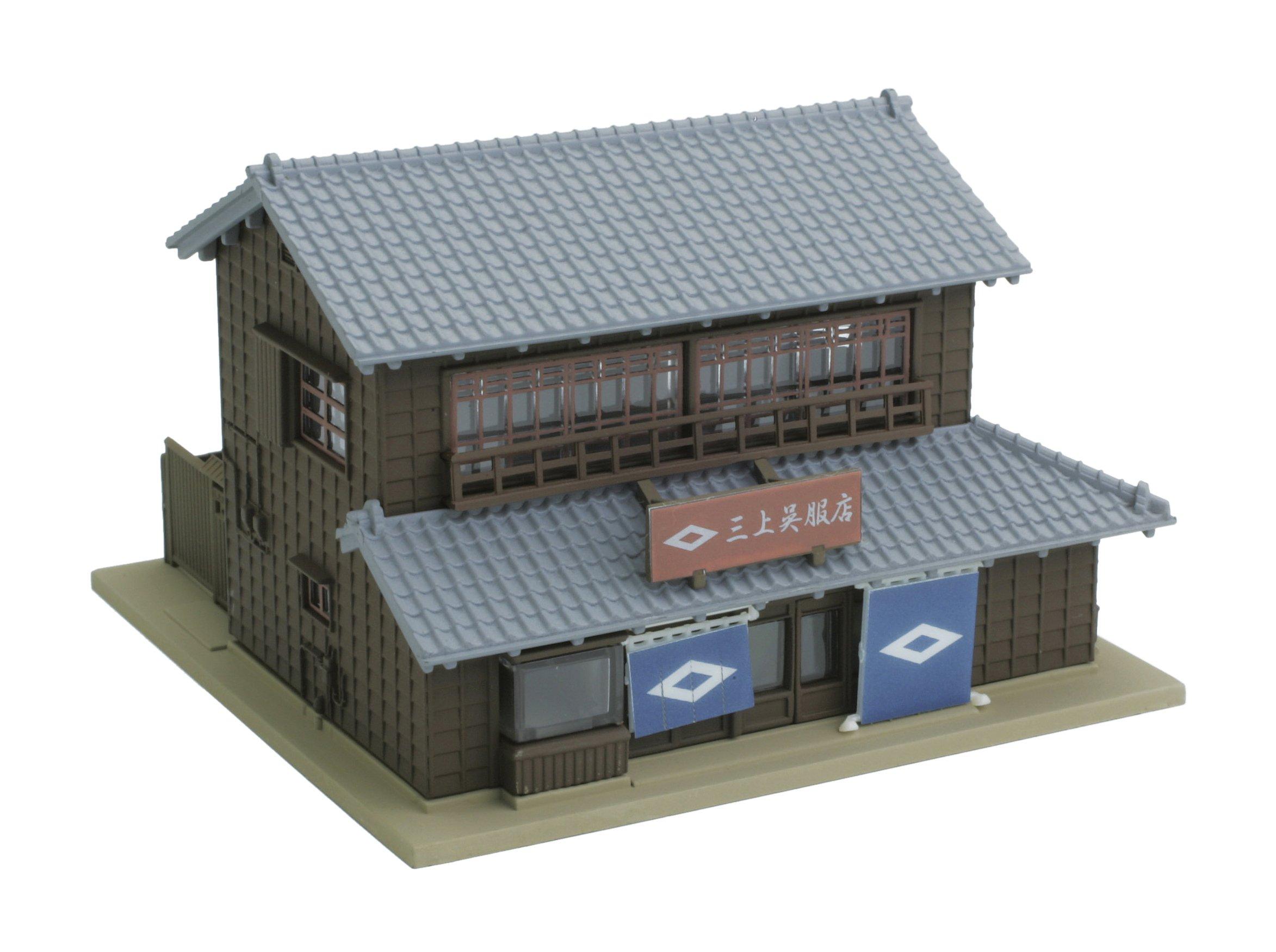 

KATO N gauge corner store with a ridge right model railroad supplies 2, 23-453