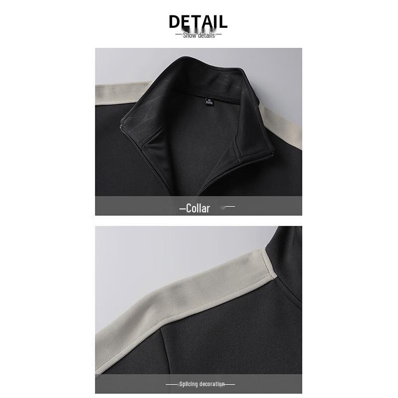 JEEP Men's Autumn/Winter Stand-Collar Tracksuit Set