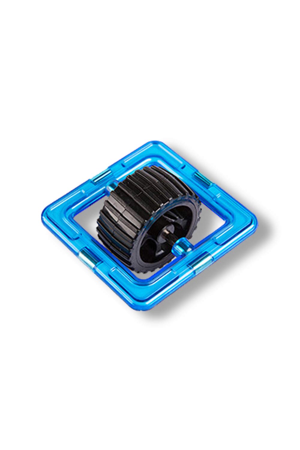 

Magplayer Special Parts [Square with Wheels] Magplayer Individual Parts, Trial Pack, Refill Pack, Magnetic Blocks, Educational Toy for Fostering
