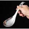 Chinese-Style Small Soup Spoon, Hotel Small Soup Spoon, Thickened Stainless Steel Spoon, Long-Handled Dining Spoon, Household Adult Eating Spoon