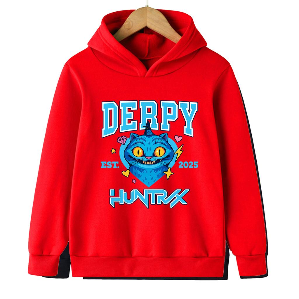 Fashion Children's Cartoon Printed Sweatshirt Casual Comfort Hoodie Sweatshirts Girls