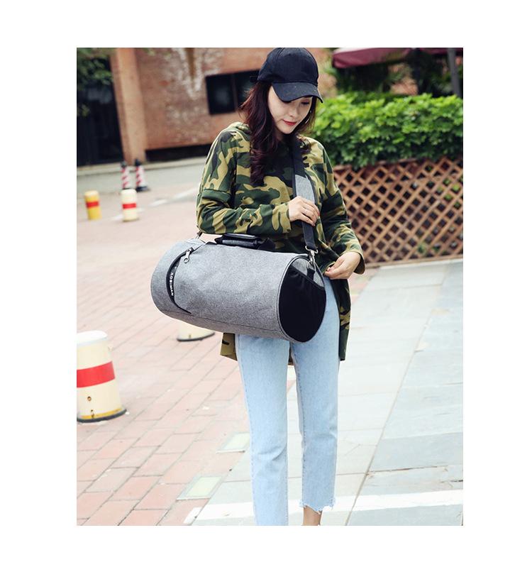 Unisex Freizeit-Reisetasche - Koreanischer Stil, Modische Einteilige Umhängetasche