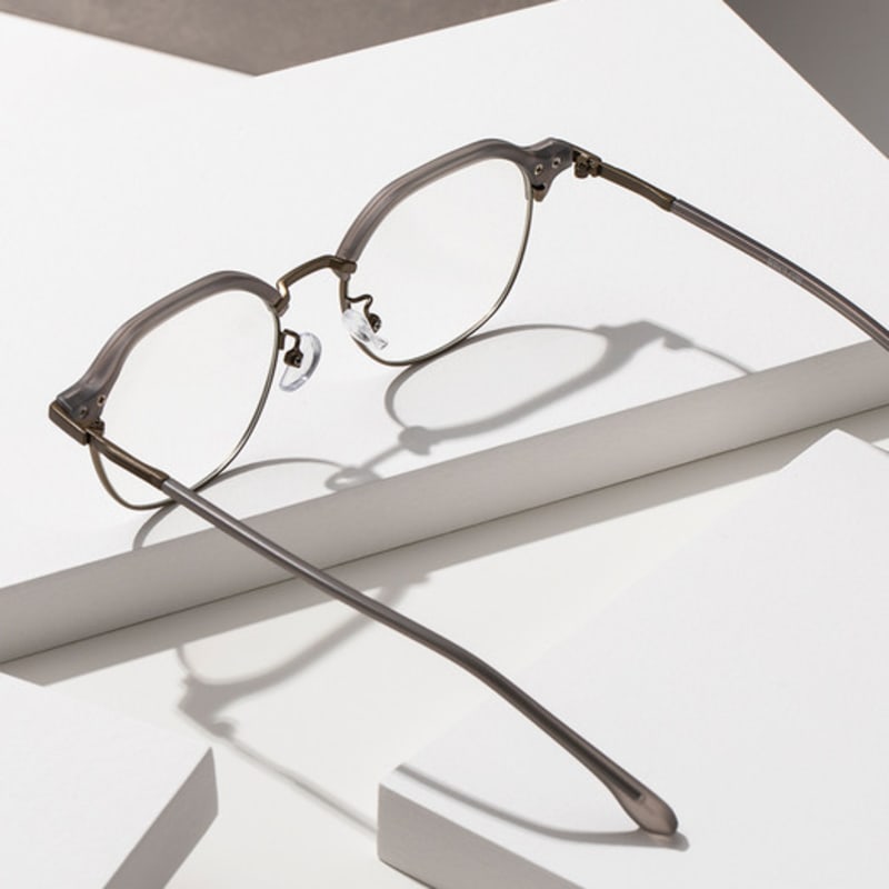 RECLOW RECLOW FBB82 GRAY GLASS Glasses