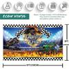 Monster Truck background, Happy Birthday background, wall decoration for birthday decoration photography