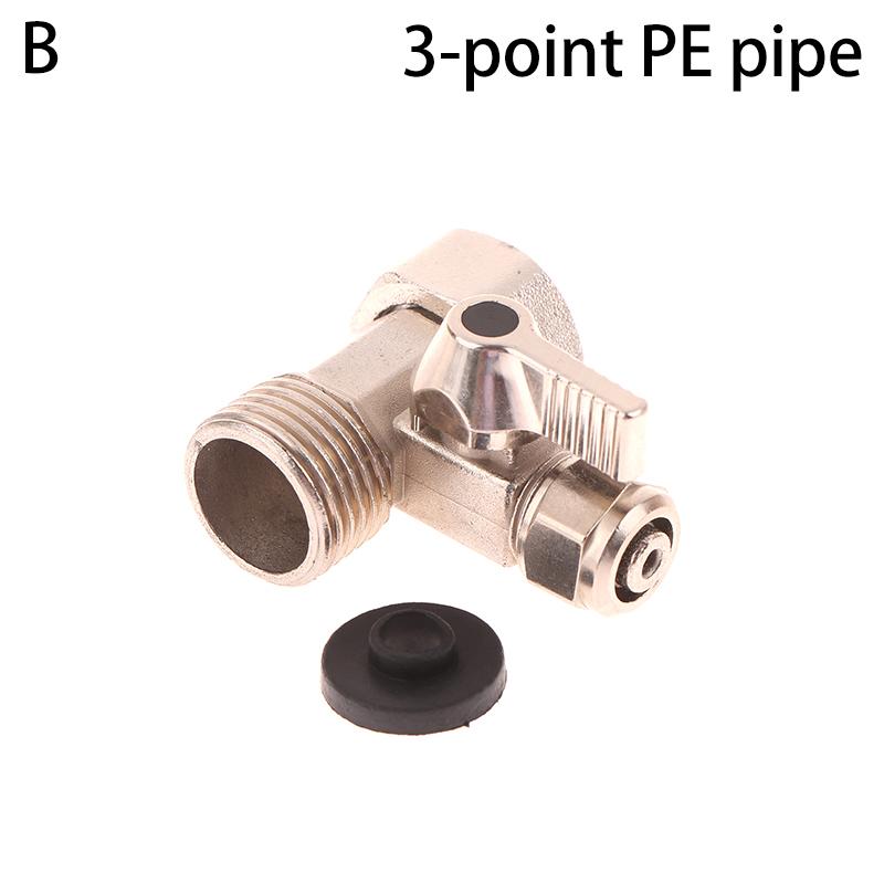 

Water Filter Purifier Adapter 1/2 To 1/4 Ball Valve Faucet Tap Safe Zinc Alloy Joint Universal Valve Accessories