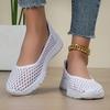 One Pedal Lazy Bag Head Half Slippers Men and Women Wear Mesh Outside Women's Walking Cool Slippers Large Size Comfortable Hole