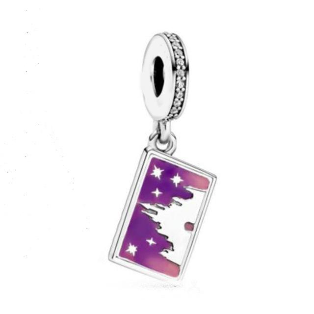 Hot Sale New 925 Sterlling Silver Santa Claus Christmas Tree Elk Socks Charm Pendant Fit Original Bracelets DIY Lady  Jewelry