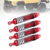 4pcs Aluminium Alloy Red RC   A essory Fit for SCX10 D90 1/10 RC Crawler Car