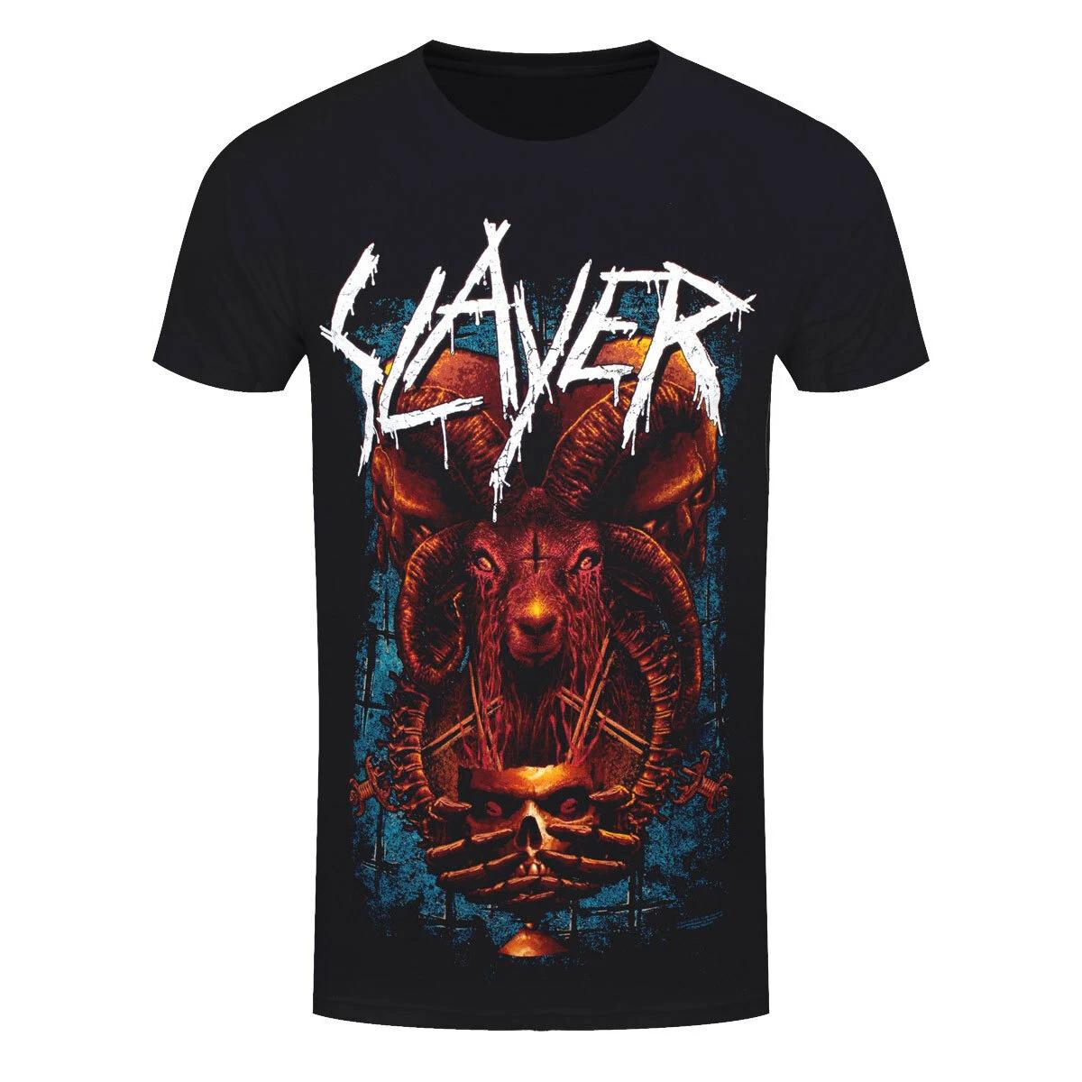 Футболка Slayer Offering Метал-группа Официальная Черная Новая 2XL