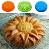 New Kitchen Household Baking Tools Random Color Dessert Large Sunflower Shape Pastry Mold Kitchen Cake Mold Silicone Cake Mold