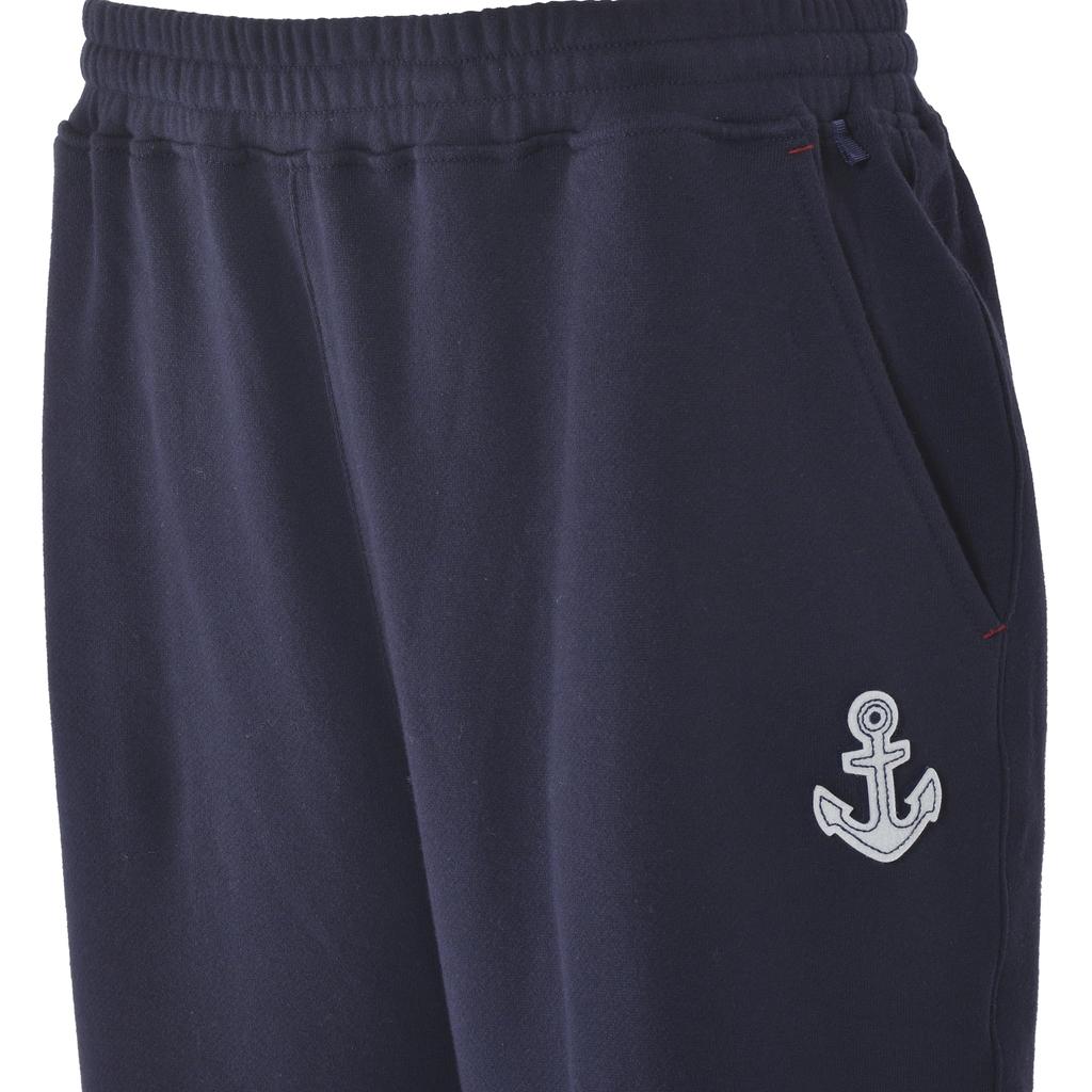 Large King Fleece Fleece Can be Set with 24210076 K [Shinakoba] Sweatpants, Size, Size, Men's, 100% Cotton, Fleece, Fleece, Parka, (Navy)