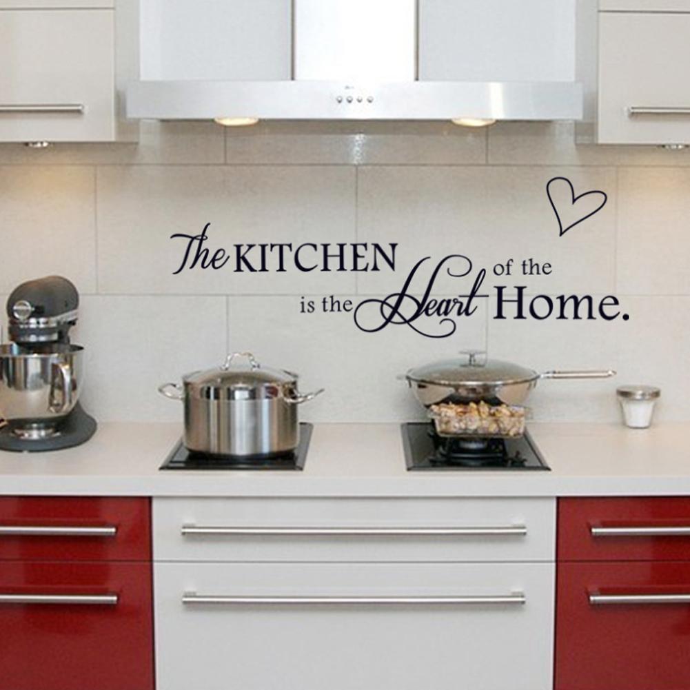 DIY PVC Wall Sticker English Word Pattern Self Adhesive Wallpaper for Home Decoration