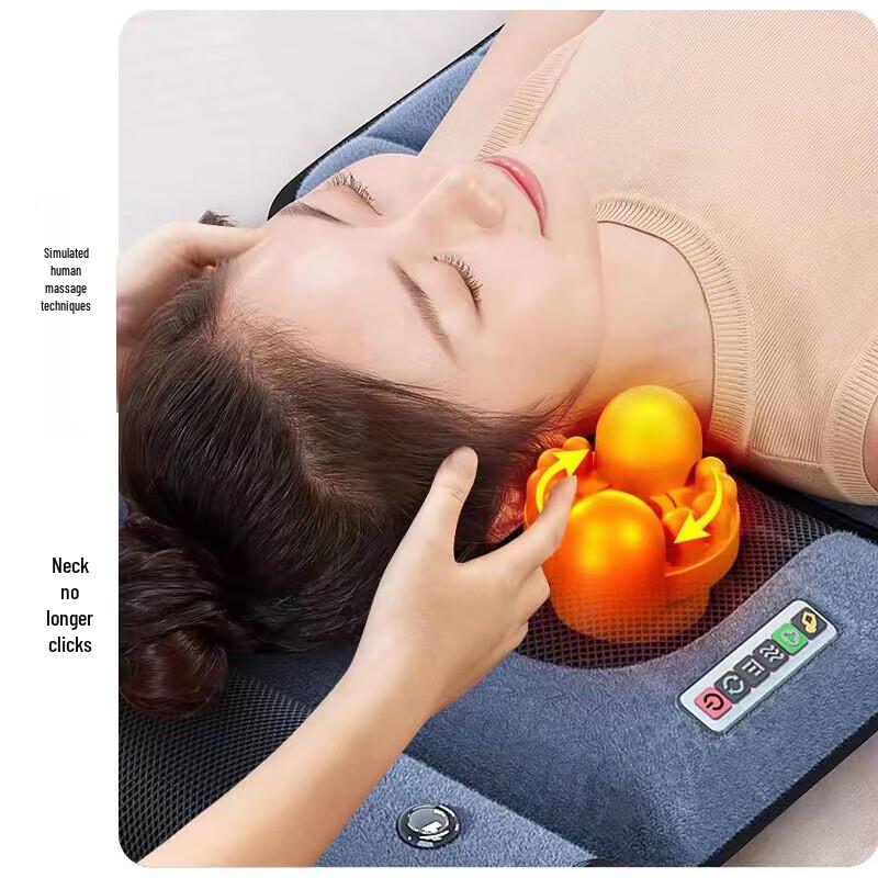 AUX Full Back Shiatsu Massage Cushion CN plug (adapter included)