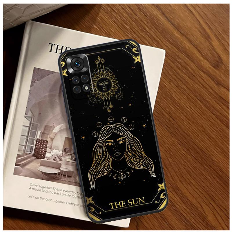 

Astrology Tarot Cards Case For Xiaomi Redmi Note 13 14 9 10 11 12 15 Pro Plus Cover For Redmi 15 C 14C 10C 12C 13C Redmi 15 4G