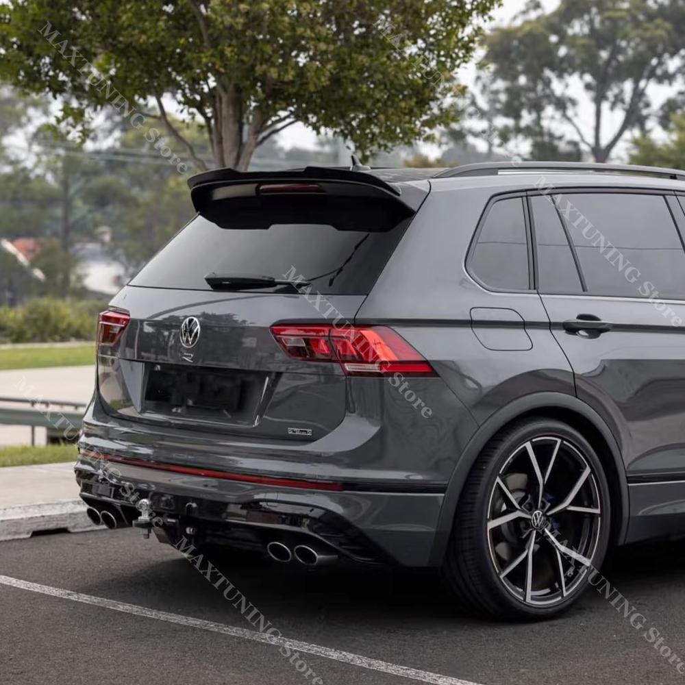 Spoiler Posteriore da Tetto ad Ala per Volkswagen VW Tiguan MK2 R R-Line 2017-2023 Spoiler Posteriore ad Ala Kit Carrozzeria Auto