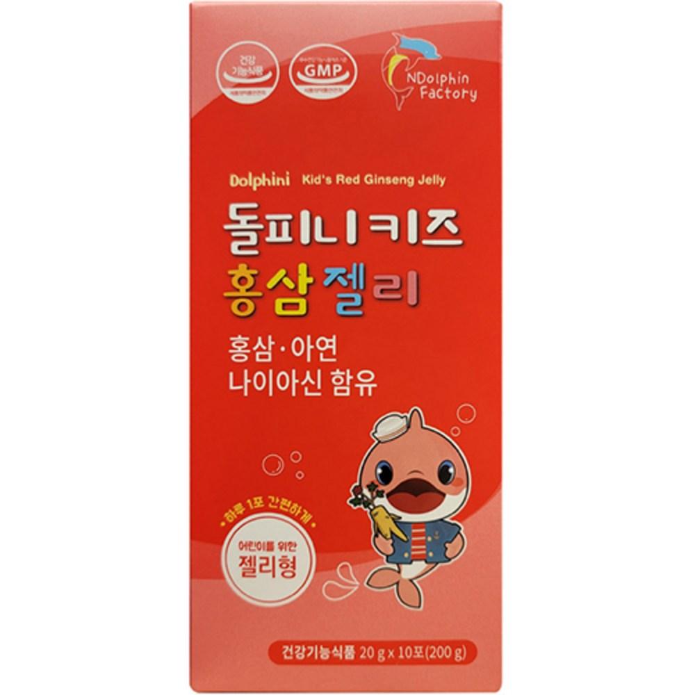 Dolphini Kids Red Ginseng Jelly 10p 1 pcs 200g