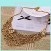 Vintage European Exaggerated Necklace With Hollow Carving For Gift Weddings And Travel Souvenirs