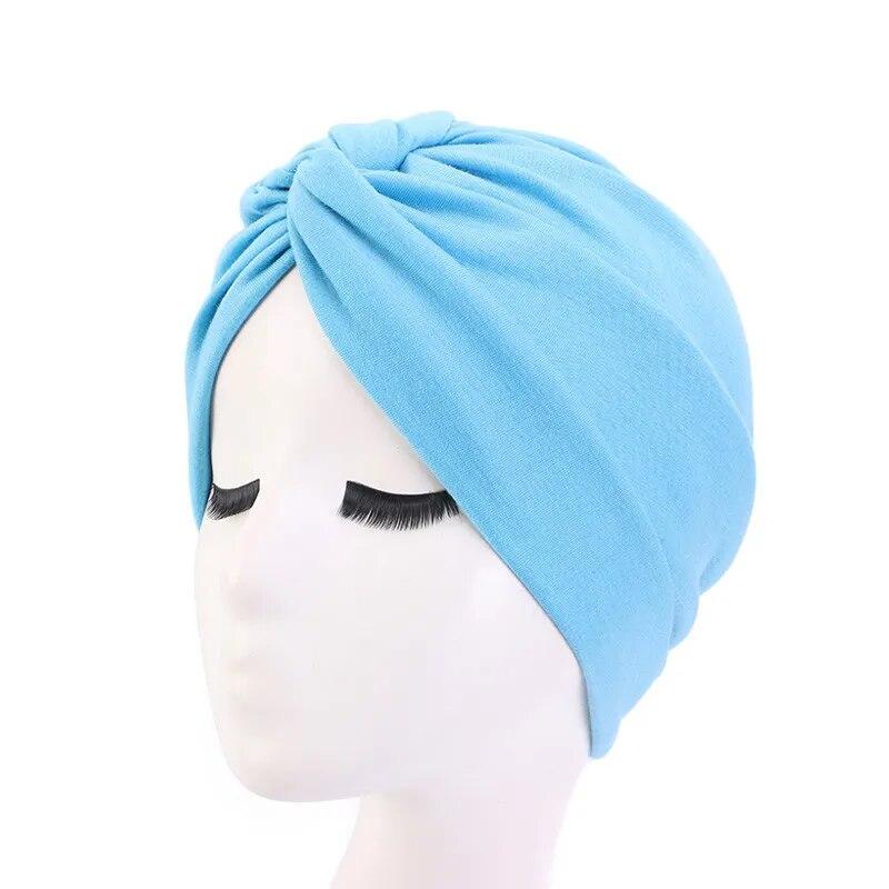 Fashion Women Cross Twist Turban Caps