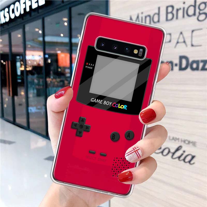 Puzdro na telefón Gameboy Boy pre Samsung Galaxy S20 FE S21 S22 Ultra S10 Plus S10E S8 S9 + S7 Edge J4 Luxusné mäkké puzdro Cas
