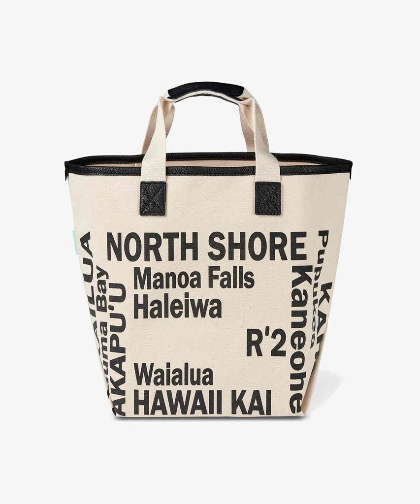 Loco Hawaii Canvas Shopper Bag (3 Colors - Black/Green/Blue)