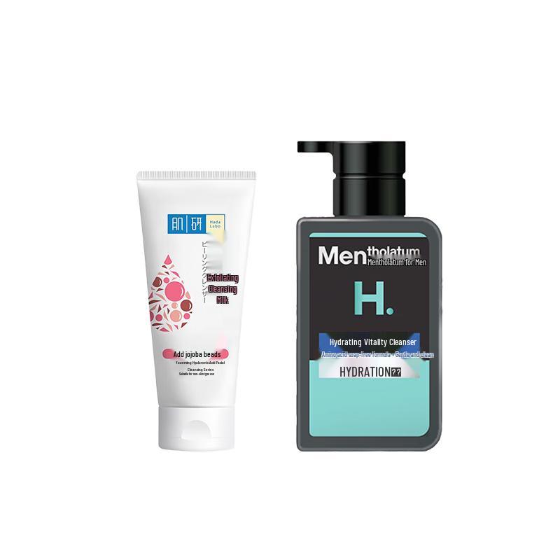 Mentholatum Hada Labo & Men's Cleanser Set
